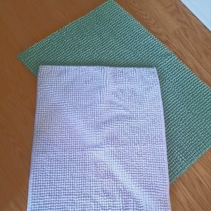 2 bath mats (both for $10)
